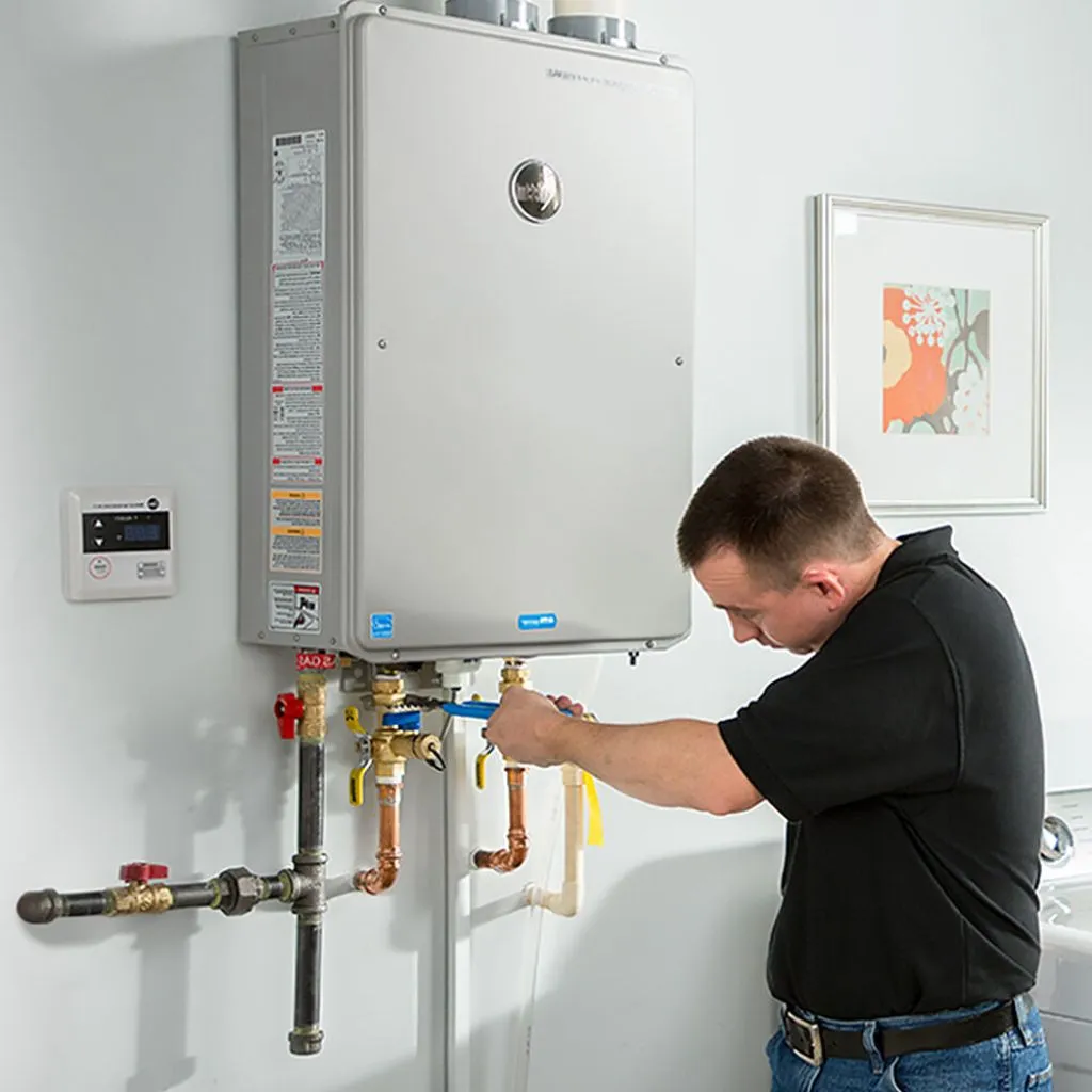 tankless water heater repair in Varina, IA